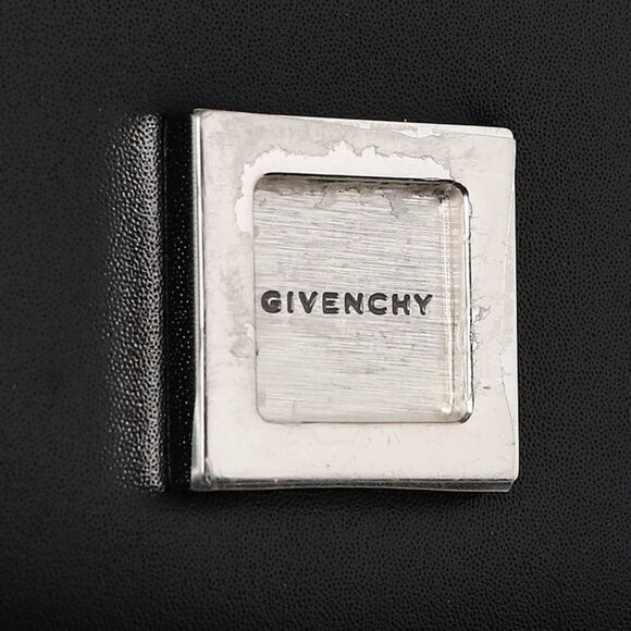 Givenchy Black Smooth Leather 4G Crossbody Bag - Picture 8 of 12